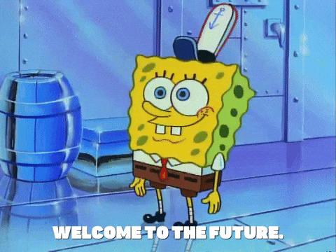 Welcome to the future gif
