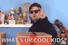 GIF - What&rsquo;s up cool kids ?